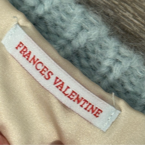 Frances Valentine Molly Cable Wool & Mohair-Blend Cardigan - Picture 5 of 6